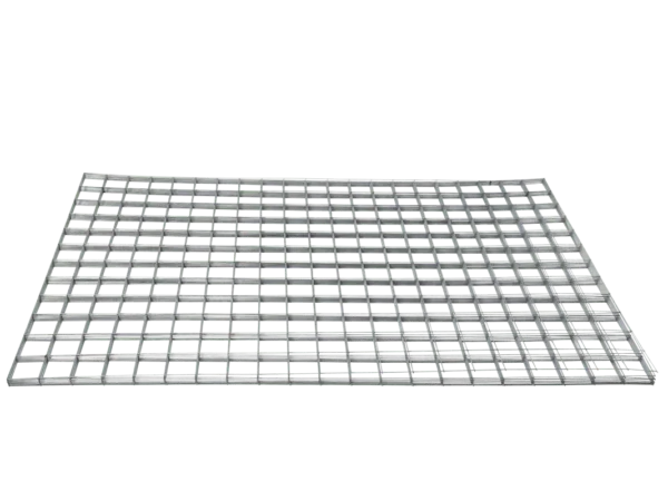 Aardmat uit gepuntlast verzinkte draad dia1.8mm maas 50x50